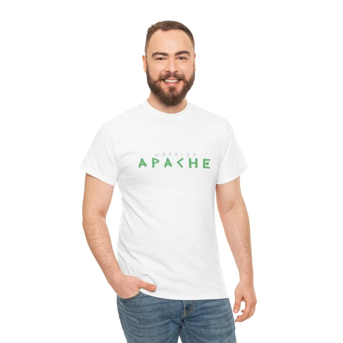 T-shirt z nadrukiem Apache Warrior ver 2